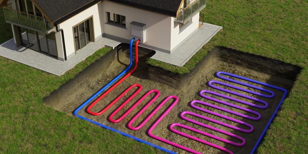 Geothermal HVAC system serviced by TAP Heating and Cooling