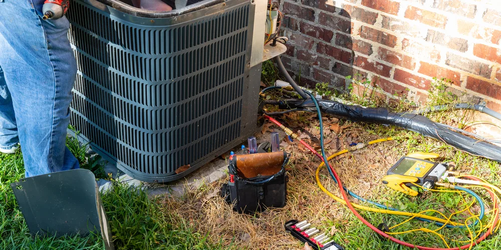 Ducted heat pump system installed by TAP Heating and Cooling